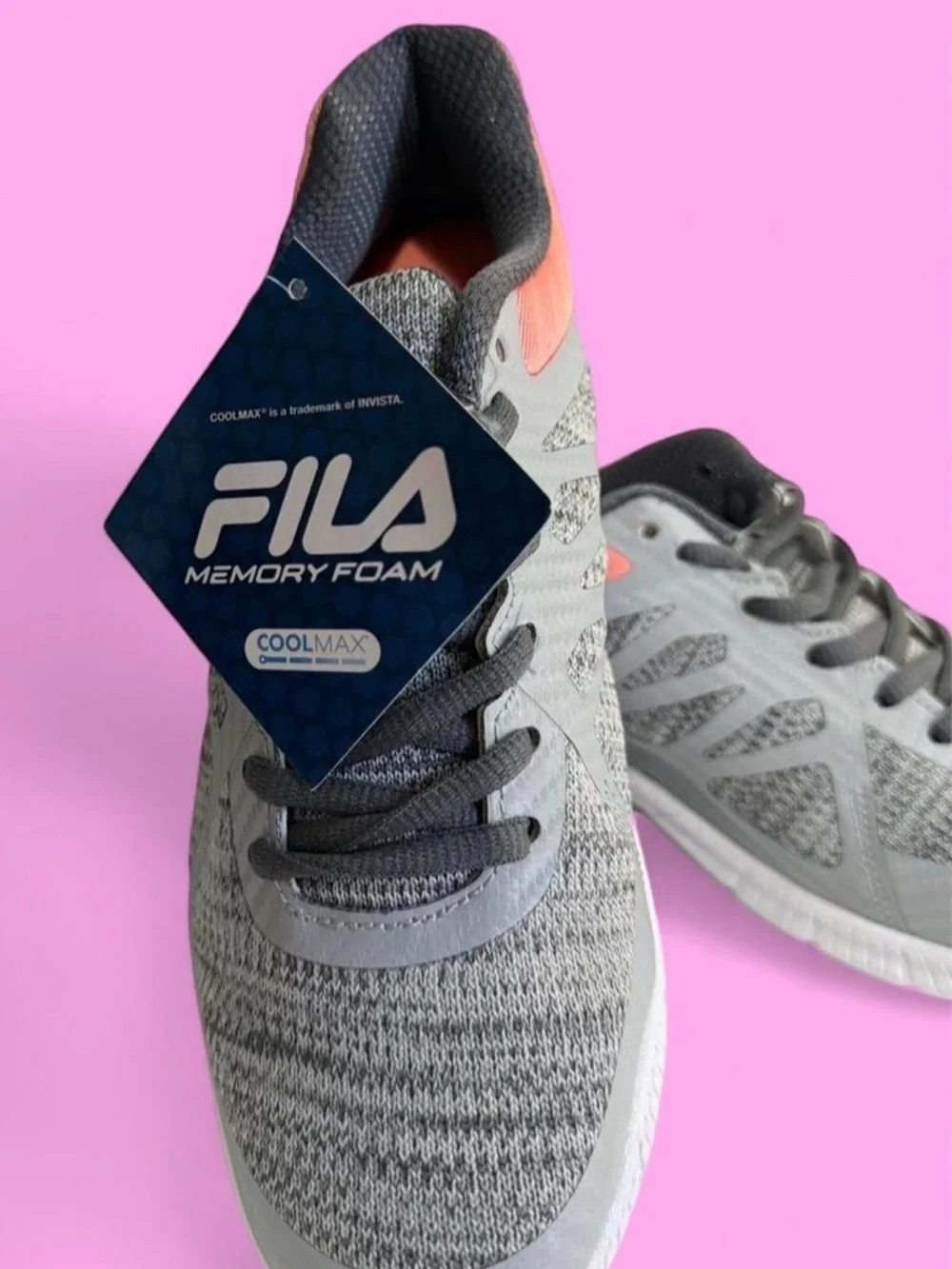 FILA COOL MAX MEMORY FOAM ATHLETIC LIGHT WEIGHT SNEAKERS